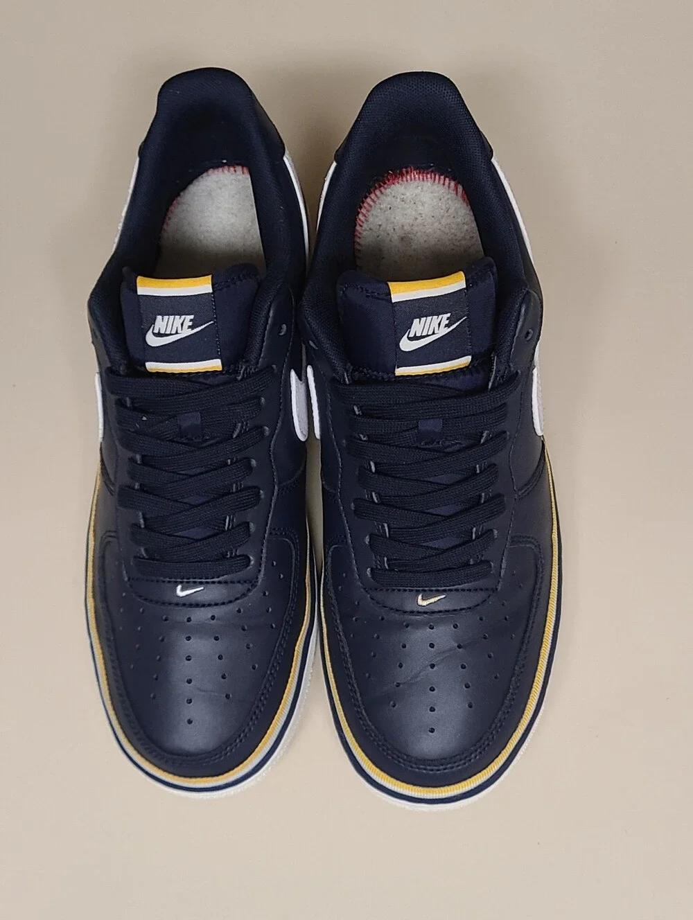 Nike Air Force 1 Low Ribbon Obsidian casual low top sneakers size 10